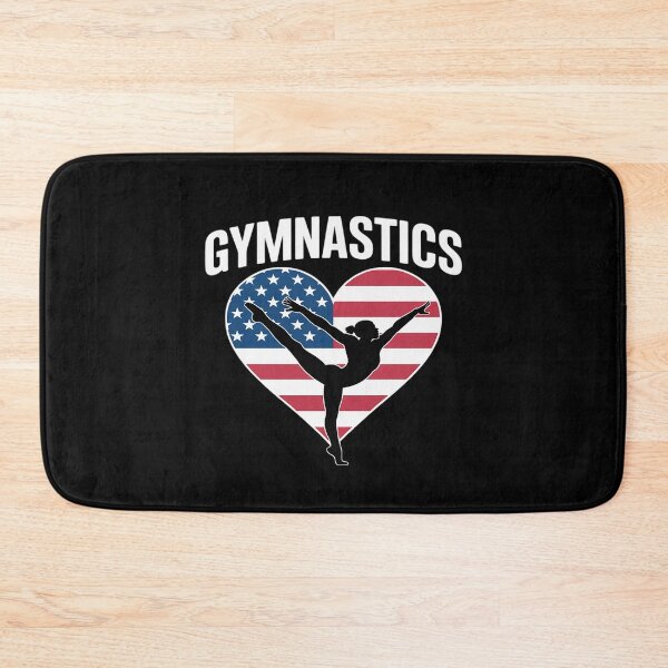 Item preview, Gymnastics Heart American Flag Elegant Balance Pose designed and sold by Rotasiin.