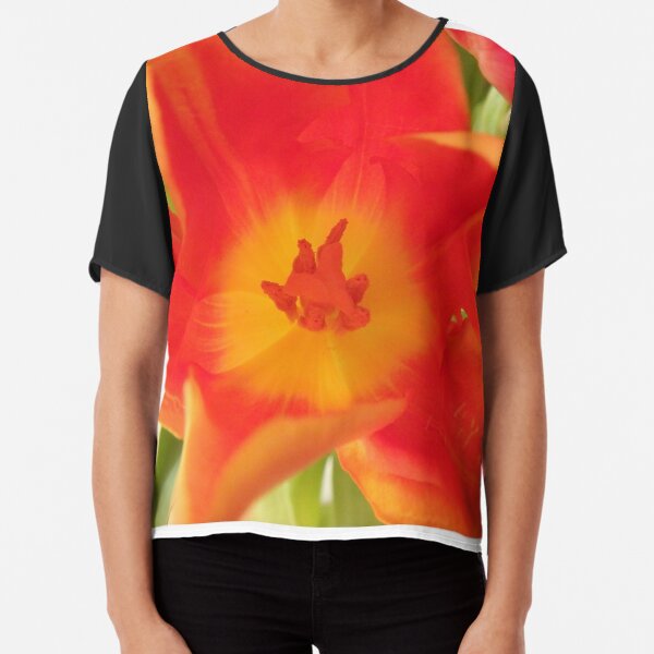 ein bunter Blütentraum, Tulpen, Tulpe Chiffon Top