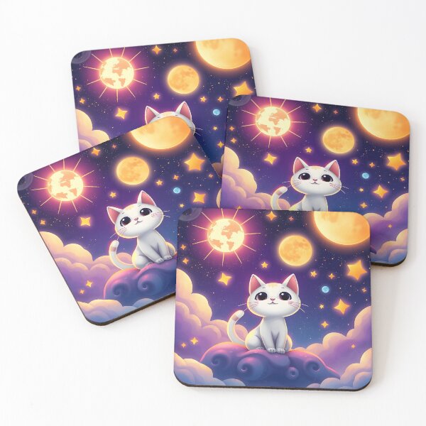 Item preview, Kitty Among The Stars designed and sold by JazzPWall.
