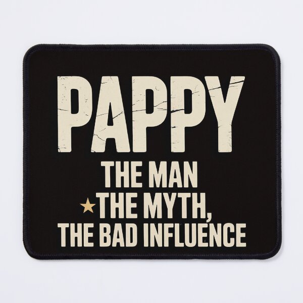 Item preview, Pappy The Man The Myth The Bad Influence Pappy designed and sold by LapFemile.