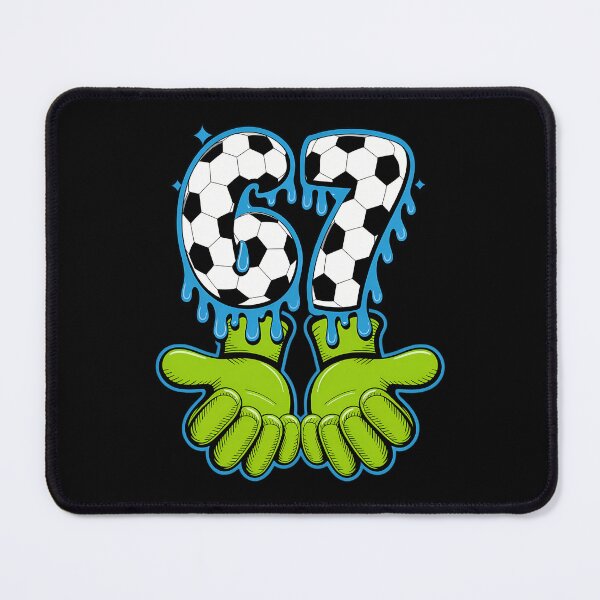Item preview, Soccer 67 Six Seven Funny Meme designed and sold by ValerieRodrigue.