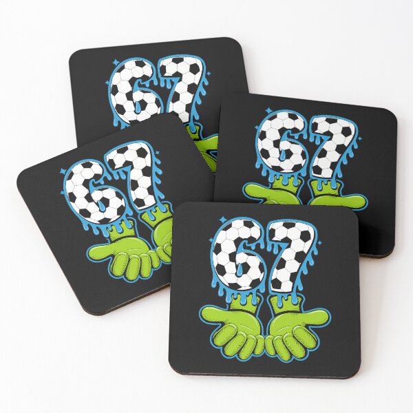 Item preview, Soccer 67 Six Seven Funny Meme designed and sold by ValerieRodrigue.