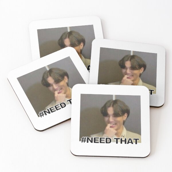 Item preview, Wooyoung #needthat Sticker designed and sold by nathey30.