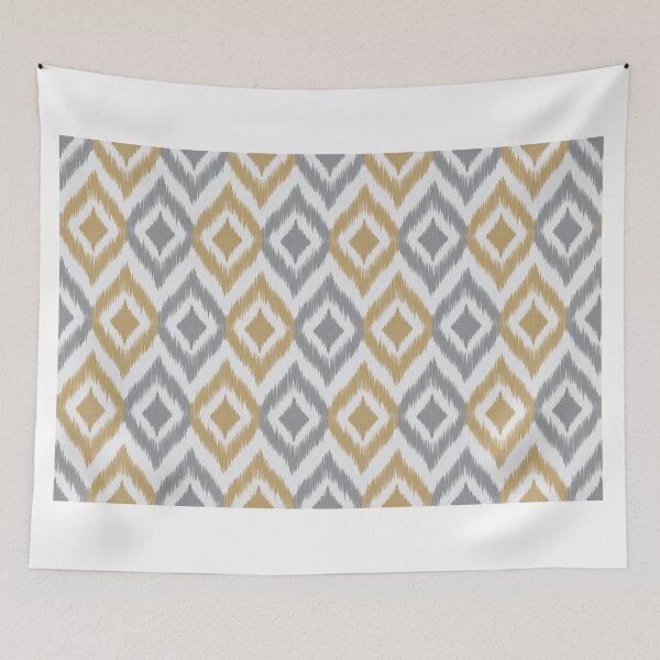 Item preview, Colorful Ikat Design – Distinctive and Artistic Print designed and sold by Line-Aura.