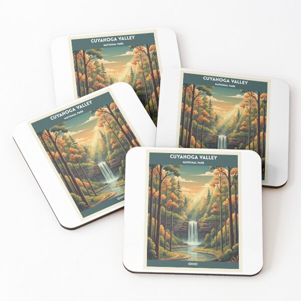 Item preview, Cuyahoga Valley National Park Vintage Scene designed and sold by SktchnStichART.