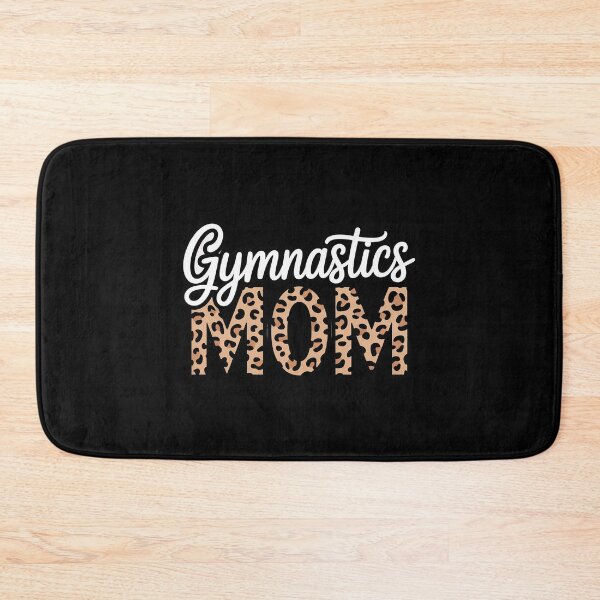 Aperçu de l'œuvre Maman gymnaste, imprimé léopard, fière maman gymnaste créée et vendue par LinlinsDemons.