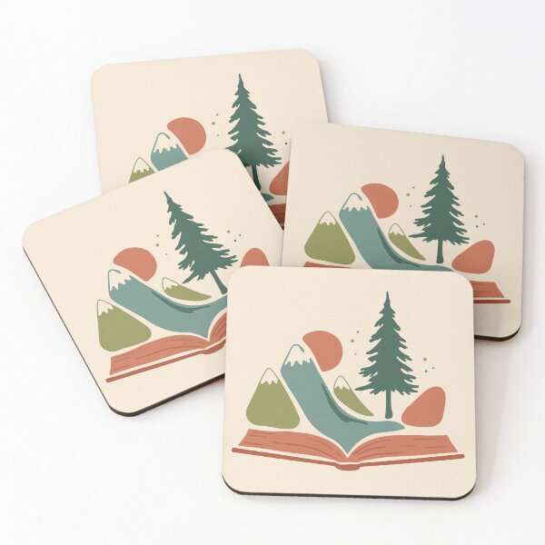 Item preview, Minimalist Retro "Story Book Landscape" Illustration (AI Generated) designed and sold by Art Co..