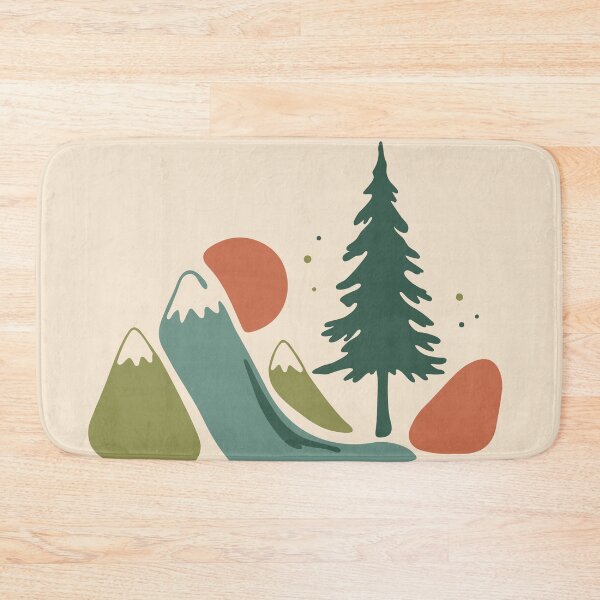 Item preview, Minimalist Retro "Story Book Landscape" Illustration (AI Generated) designed and sold by Art Co..