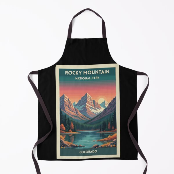 Artikelvorschau, Historische Szene im Rocky-Mountain-Nationalpark entworfen und verkauft von SktchnStichART.
