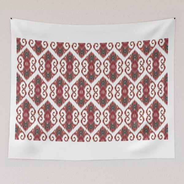Item preview, Colorful Ikat Design – Distinctive and Artistic Print designed and sold by Line-Aura.