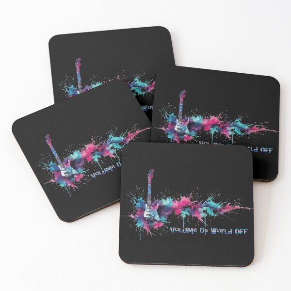 Item preview, Electric Guitar Splash Art - Colorful Rock Music Volume Up designed and sold by Heleniya.