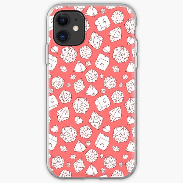 Dice! Dice! Dice! — Red iPhone Soft Case