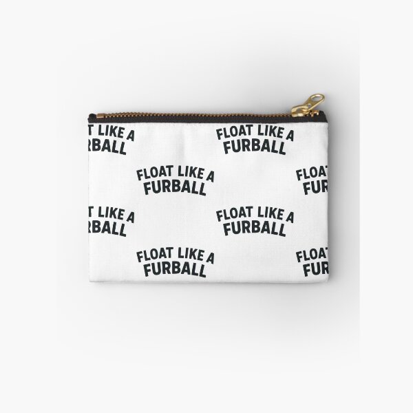 Item preview, Float Like a Furball Funny Cat Boxing Quote designed and sold by SillyPawsStudio.