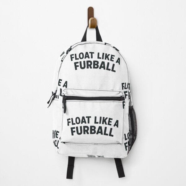 Item preview, Float Like a Furball Funny Cat Boxing Quote designed and sold by SillyPawsStudio.