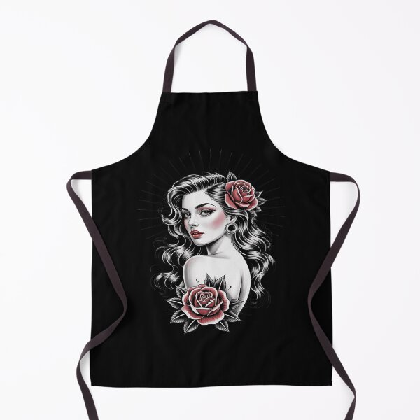 Item preview, Gypsy Tattoo Cool Lady American Tattoos designed and sold by velltoons.