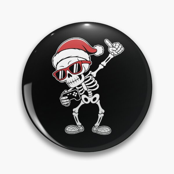 Item preview, Funny Video Game Dabbing Skeleton Christmas designed and sold by milanforbes.