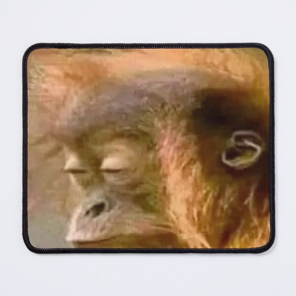 Item preview, squinting baby orangutan designed and sold by monkey zone.