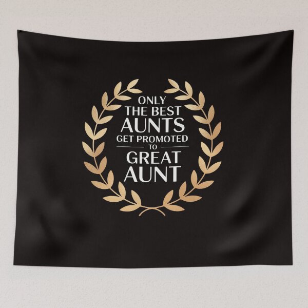 Item preview, Only The Best Aunts Get Promoted To Great Aunt Gifts Auntie designed and sold by LapFemile.