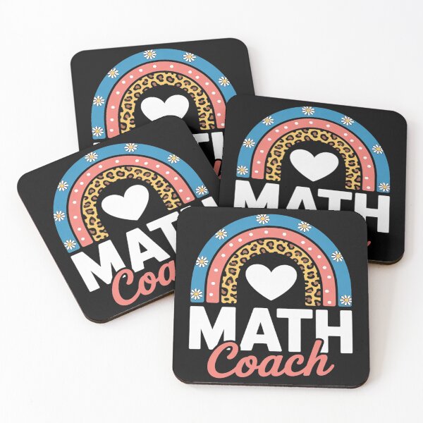 Item preview, Math Coach Rainbow Leopard 100th Day Of School designed and sold by Hofersofer.