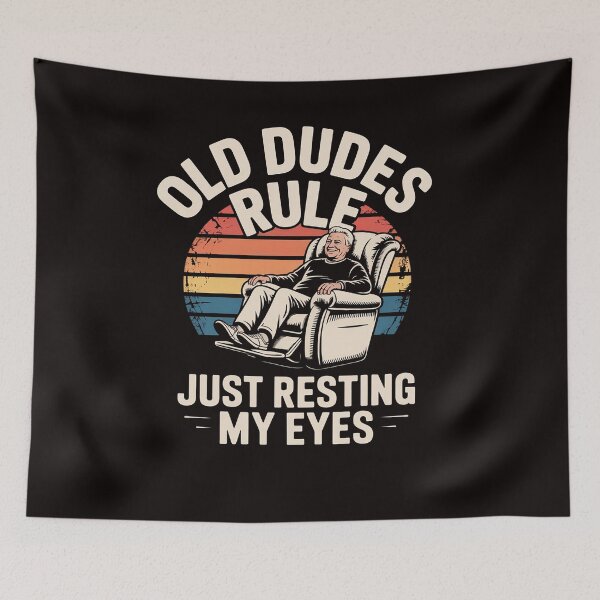 Item preview, Old Dudes Rule Fathers Day Dad Grandpa Pap Pappy designed and sold by LapFemile.