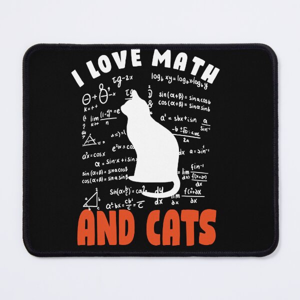 Item preview, Grunge Math Cat Nerd T-Shirt designed and sold by LarryMBrown.