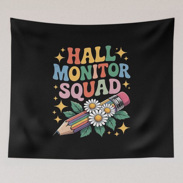 Item preview, Hall Monitor Squad Back to School Rainbow designed and sold by FndPardaL.