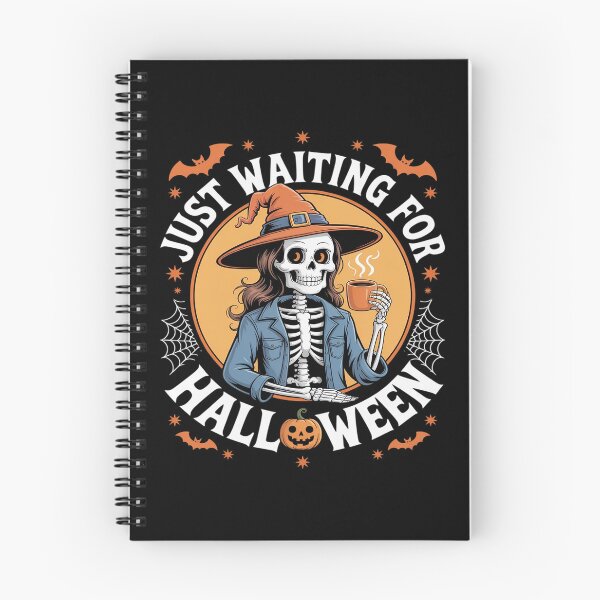 Item preview, Halloween 2025 Spooky Skeleton Just Waiting For Halloween designed and sold by FndPardaL.