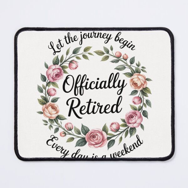 Item preview, Officially Retired Heart Cute Retirement Gifts For Women designed and sold by MuteElevent.