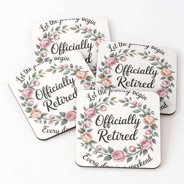 Item preview, Officially Retired Heart Cute Retirement Gifts For Women designed and sold by MuteElevent.