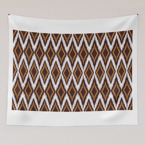 Item preview, Elegant Ikat Pattern – Timeless Textile Art designed and sold by Line-Aura.