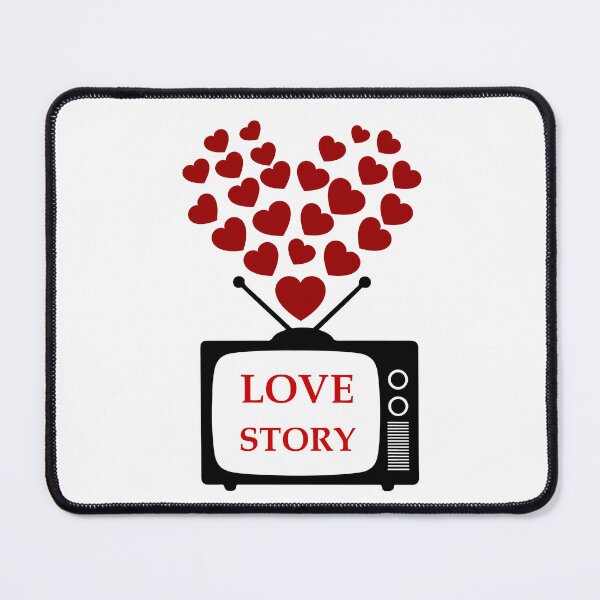 Item preview, Rom Com Love Story with Red Hearts designed and sold by Star58.