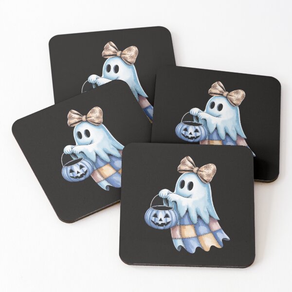 Item preview, Halloween Blue Denim Ghost Spooky Ghost Ghost Coquette designed and sold by JaskconLIfe23.