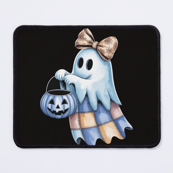 Item preview, Halloween Blue Denim Ghost Spooky Ghost Ghost Coquette designed and sold by JaskconLIfe23.