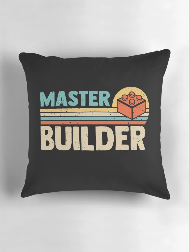 Thumbnail 3 of 4, Pillow, Master Builder designed and sold by RoderickStout.