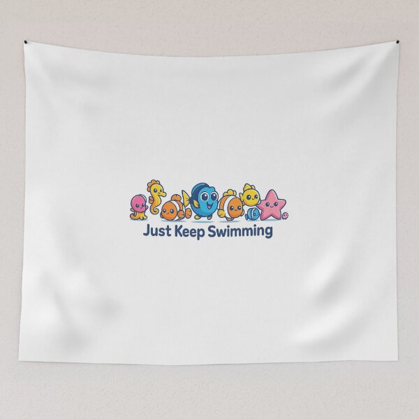 Item preview, Just Keep Swimming designed and sold by Bryaninton.