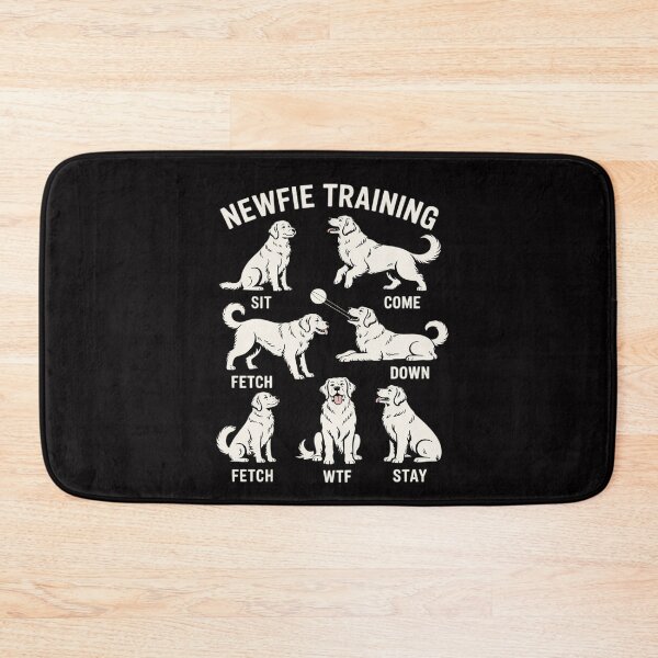 Item preview, Newfie Training - Newfoundland Dog Tricks Men Women Girls Kids designed and sold by MuteElevent.