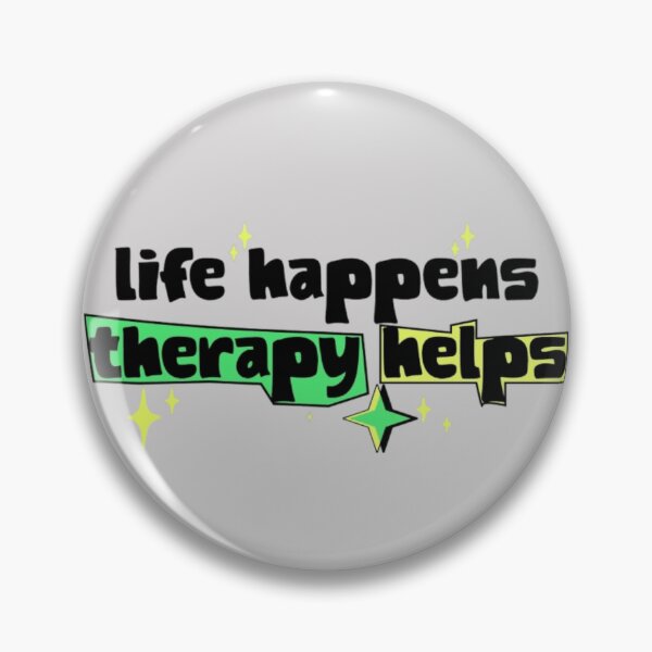 Item preview, Life Happens Therapy Helps Text Based designed and sold by DivineHaven.