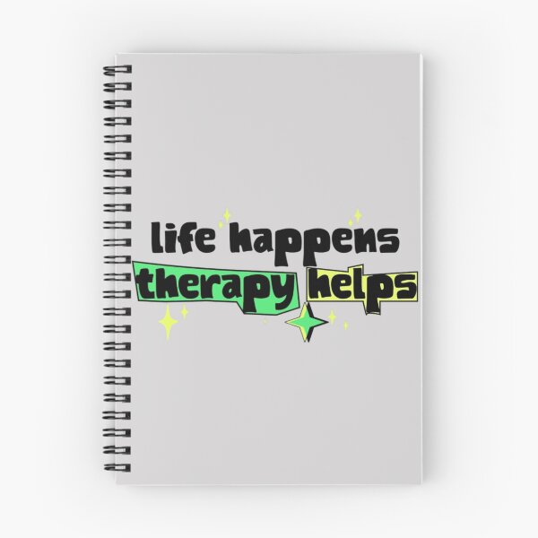 Item preview, Life Happens Therapy Helps Text Based designed and sold by DivineHaven.