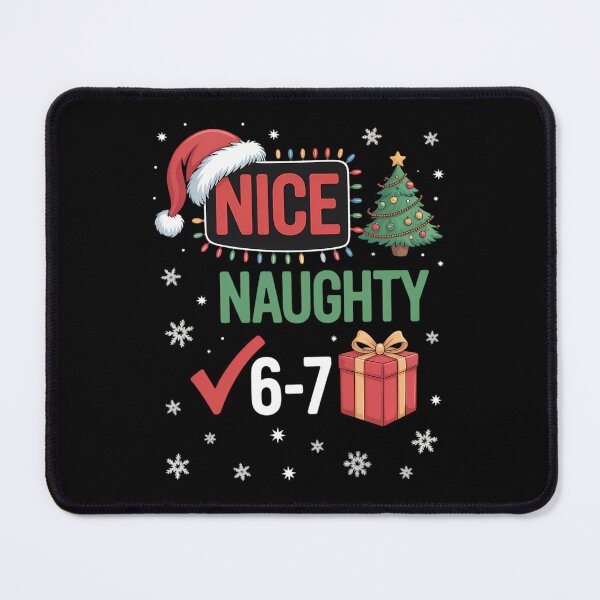 Item preview, Christmas Nice Naughty 67 Brainrot Funny designed and sold by DentistLegal.