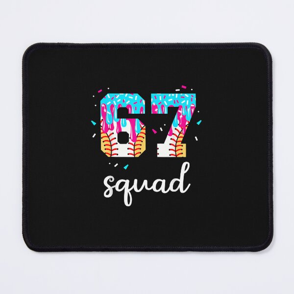 Item preview, Baseball Drip Ice Cream Dripping Squad Fun 67 Six Seven Meme designed and sold by facegm.