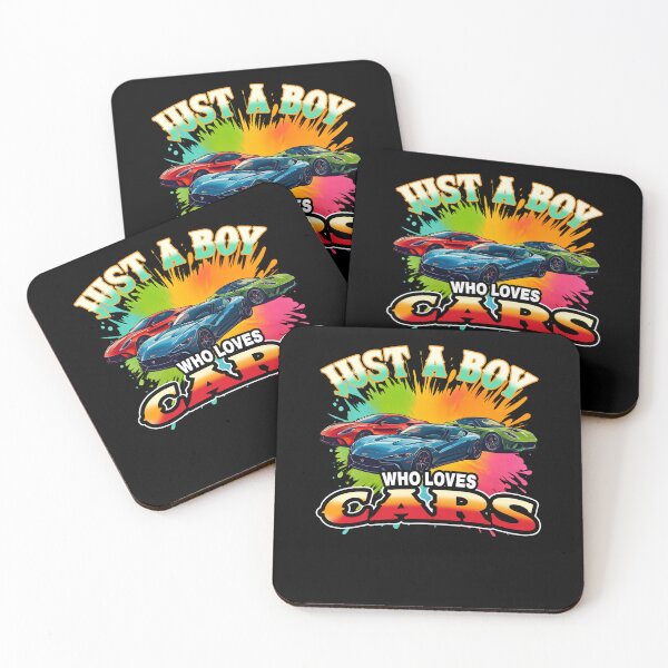 Item preview, Just a Boy Who Loves Supercars T-Shirt designed and sold by LarryMBrown.