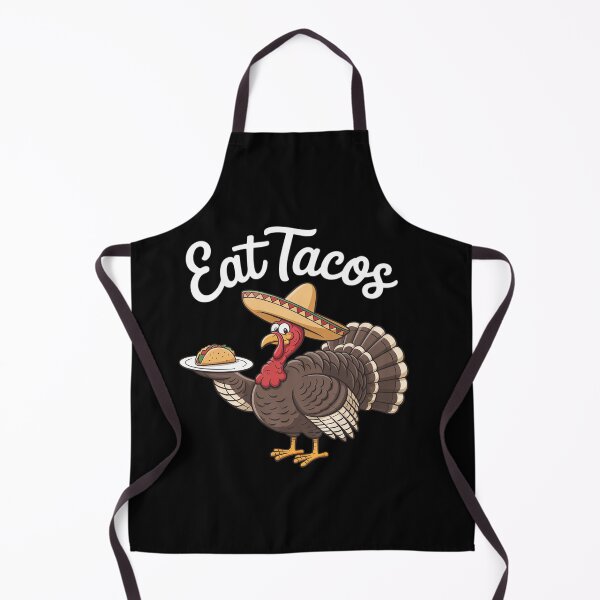 Item preview, Funny Mexican Turkey Eats Tacos Thanksgiving Christmas designed and sold by AmparoBoyle.