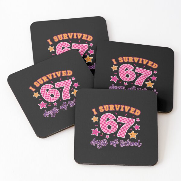 Item preview, I Survived 67 Days Of School Funny Six Seven 6 7 Meme designed and sold by facegm.