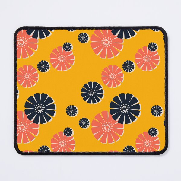 Item preview, Cubist Retro Floral Seamless Repeat designed and sold by Sharon Schwalbe.