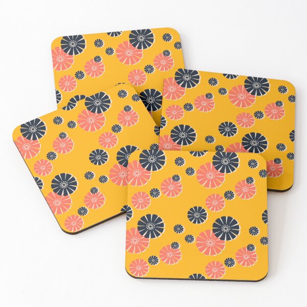 Item preview, Cubist Retro Floral Seamless Repeat designed and sold by Sharon Schwalbe.