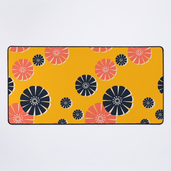 Item preview, Cubist Retro Floral Seamless Repeat designed and sold by Sharon Schwalbe.