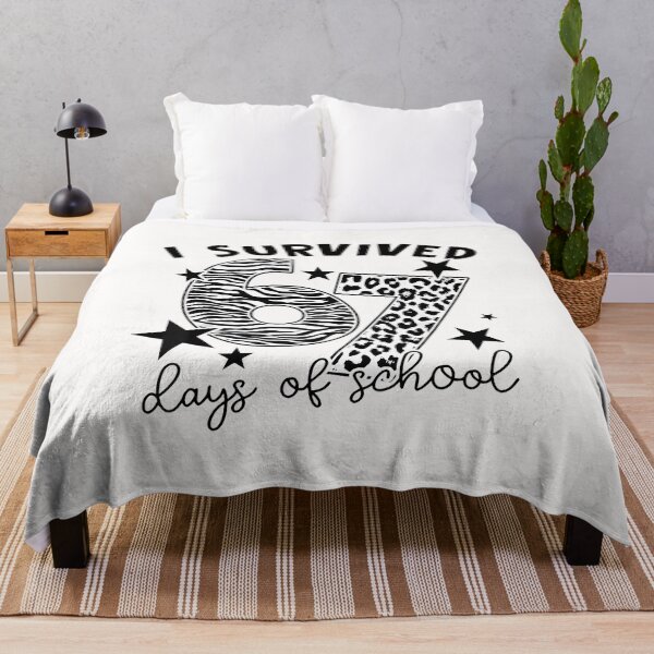 Item preview, I Survived 67 Days Of School Funny 67 Teachers Students Meme designed and sold by facegm.
