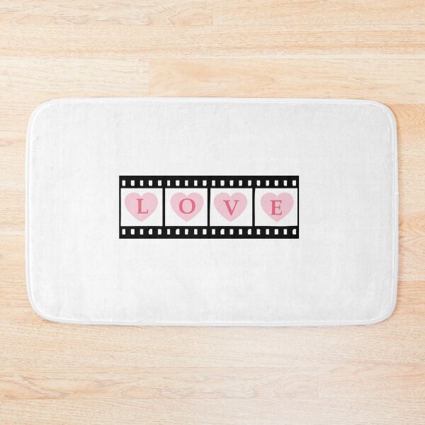 Item preview, Love at the movies - Pink hearts in  a Film Strip designed and sold by Star58.