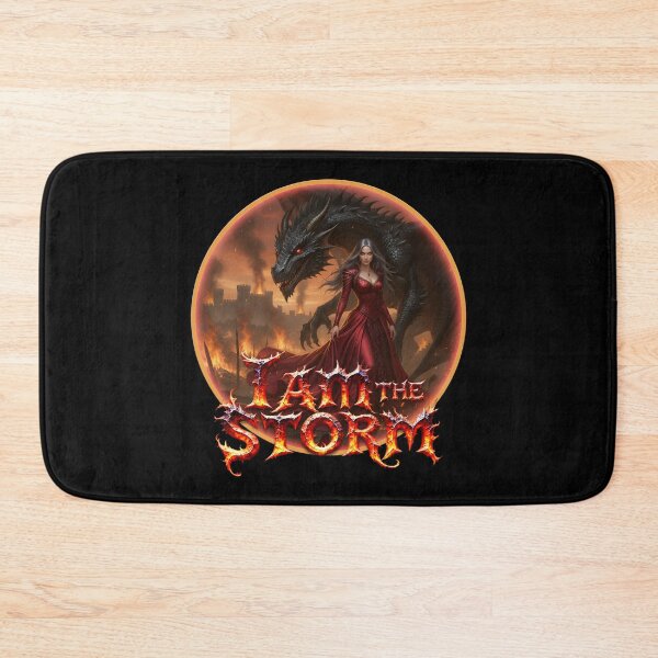 Item preview, "I AM THE STORM" Dragon Queen Epic Fantasy designed and sold by Atouke.