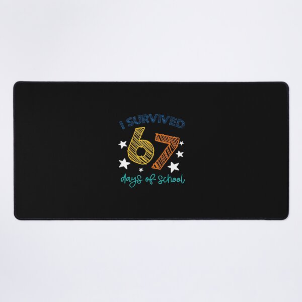Item preview, I Survived 67 Days Of School Funny 67 Teachers Students Meme designed and sold by facegm.
